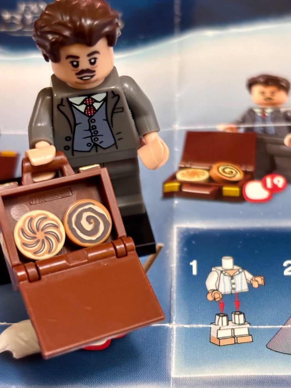 LEGO HARRY POTTER SERIES 1 "Jacob Kowalski" colhp-19 LIKE NEW!